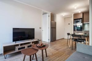 Estiloso y comodo departamento con AC