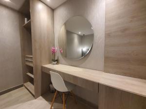 Moderna suite frente al lago cerca a la playa