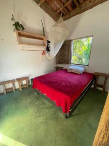 Quarto na Casa Amar com vista para o mar