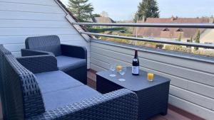 Appartements Les combles des Montils - Amboise - 4 personnes : photos des chambres