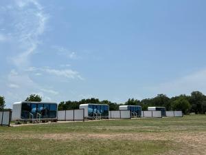 Flatonia Glamping Retreat - Musk Tiny House - Unique Container Cabin