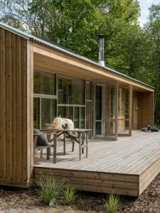 Architect-Designed Forest House By Lake Arresø