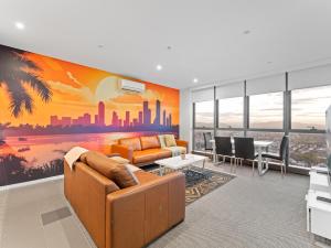 Brisbane Cosy 1-Bed 41st Floor City Views Single Room room
