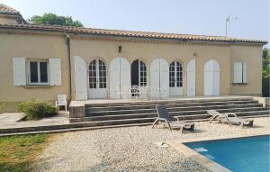 Maisons de vacances 4 Bedroom Beautiful Home In Chamaret : photos des chambres