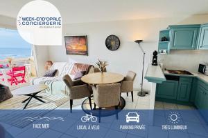 Appartements La longue vue - Face mer - Merlimont Plage : photos des chambres