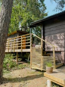 Log Cabin By Göta Canal