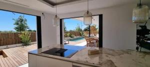 Maisons de vacances Contemporary Villa Near Perols Beaches : photos des chambres