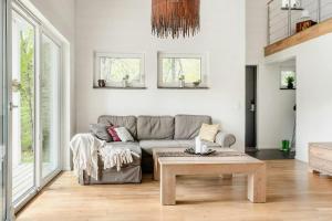 Modern Stone House With Hot Tub In Åsljunga Forest