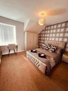 Middlesbrough Spacious Flat 2 bedrooms & 2 bathrooms & Free Private Parking & Wifi