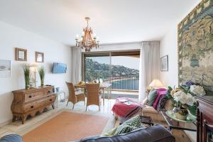 VILLEFRANCHE RESTANQUES - Panoramic sea view 2 bedrooms Swimming pool