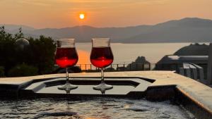 Villa mit Whirlpool und phantastischer Aussicht