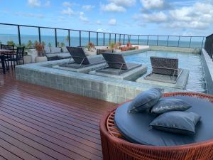 FLAT especial a 50 m da praia