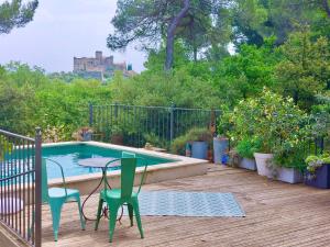 Villas La maison du Barroux avec vue, calme et piscine : photos des chambres