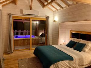 Chalets Cabane La Douce Parenthese : photos des chambres