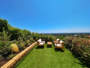 Sweet Life in Golf Is Molas - Panoramico vista mare con giardino e veranda