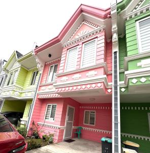 Pontefino Townhouse Comfy Pink 0412 two-storey