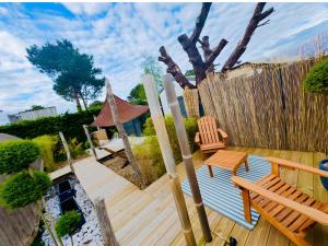 Bungalow Balnéo Jacuzzi Sauna