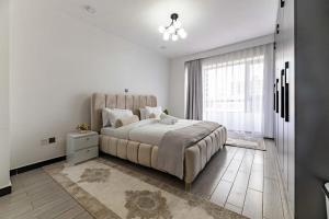 elegant luxury three bedroom apartment with swimming pool fully equipped gym children playing ground ample parking space and a relaxing rooftop with breathtaking scenic views