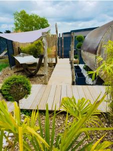 Bungalow Balnéo Jacuzzi Sauna