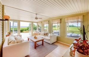 Awesome Home In Harlösa With Lake View