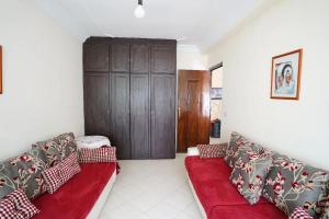 534 apartment 2 bedroom, living room, balcony, Corniche Martil