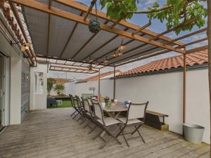 Maison pour 10 entièrement rénovée - terrasse