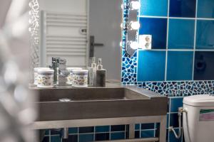 Villas GITE LES GRANDES VIGNES, SUD Ardeche, independant et privatise, piscine chauffee, climatisation, SPA, 11 chambres, 8 salles de bains : photos des chambres