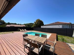 Angresse proche Hossegor villa Gaztainoak piscine wifi 6 personnes