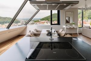 Penthouse with terrace and unique view