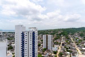 Apt luxury near sea wifi Ac pool at Cartagena