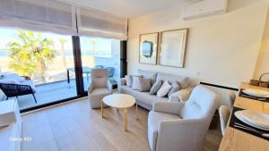 Boutelou playa con vistas al mar