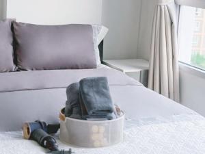 Condo is next to the mall Big swimming pool