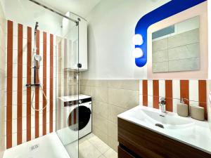 Appartements Le Bastille, 6 pers, 300 m gare, Climatisation : photos des chambres