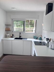 Maison de vacances entre forêt et plage