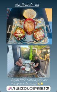 Tentes de luxe La bulle des coucous : photos des chambres