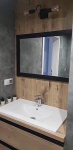 Nowoczesny apartament z dużym tarasem i widokiem na jezioro