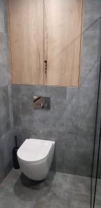 Nowoczesny apartament z dużym tarasem i widokiem na jezioro