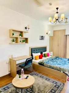 Studio apartment advant Self Checkin Expo india