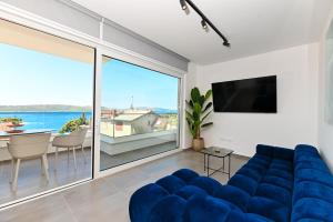 Blue Sea & Red Sunset