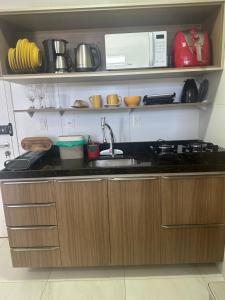 Lindo flat no compact Tambaú 8 andar em Tambaú vista para o mar