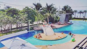 Beautiful Jomtien oceanview 34sqm 28 floor 1bedroom วิวทะเล