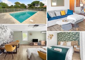 T3 Cosy à Albi avec Terrasse, Piscine & Parking