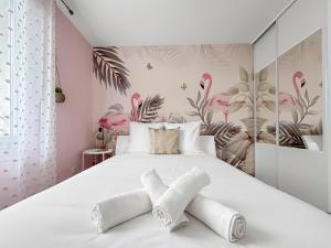 Appartements T3 Cosy a Albi avec Terrasse, Piscine & Parking : photos des chambres