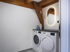 Résidence 90 m2 lumineuse - cour intérieure alsacienne, balcon & parking