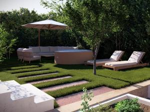 Luna Serene Garden Home - Jacuzzi & Gym