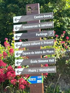 Appartements Le trait de cote vue mer commerces et plage a pied : photos des chambres