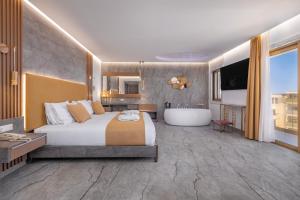 King Suite with Sea View room in Rodian Gallery Hotel Apartments