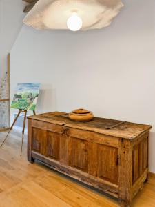 Maisons de vacances La grange des copains du Cantal 6 pers Ladinhac : photos des chambres