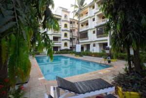 Ronnes 3BHK Apartment with kitchen at calangute beach