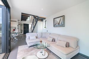 Appartements Duplex - Terrasse vue mer & Jacuzzi - Parking - DU : photos des chambres